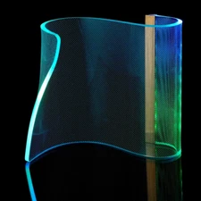 Fashion Unique LED Desk Lamp Modern Bedside Lamps Futuristic Ambient Mood Light