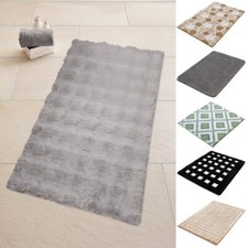 Kleine Wolke Badematte Design Badteppich rutschfest Vorleger weich Matte Dusche