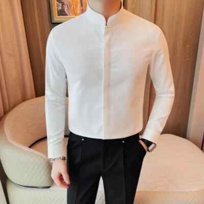 slim fit dress slacks Cotton Dress Shirt - Extra Slim Fit main image 0