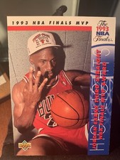 1993-94 Upper Deck Basketball - MICHAEL JORDAN NBA Finals MVP Highlights Z12