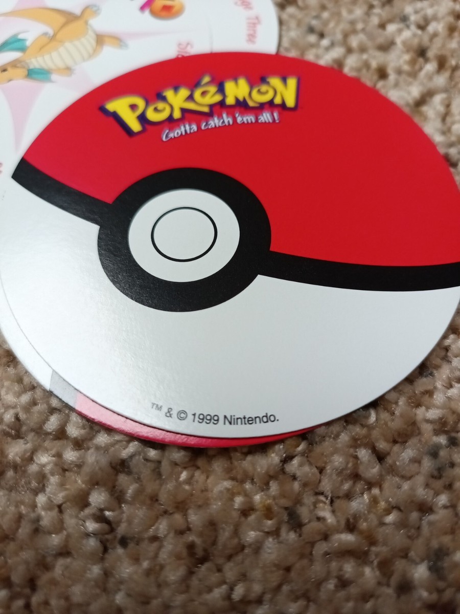 1999 Vintage Complete Pokémon Rummy Game Playing Cards with