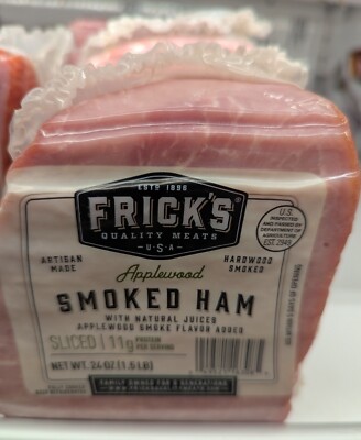 Frick's Sliced Smoked Ham 24 Oz (2 Pack)