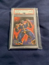 1995 marvel masterpieces thanos gem mint 10 pop 5