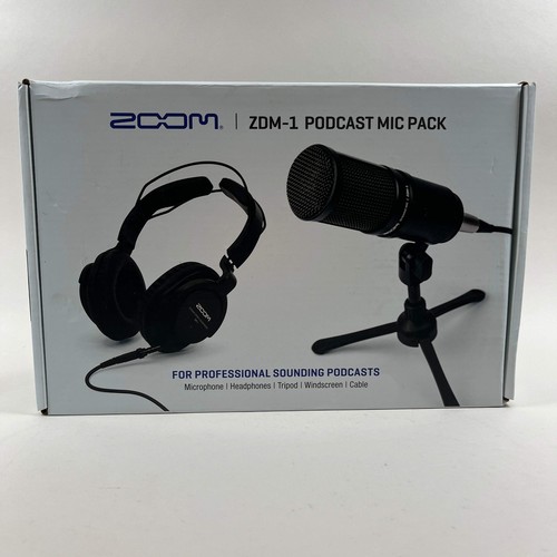 New Zoom ZDM-1PMP Podcast Mic Pack