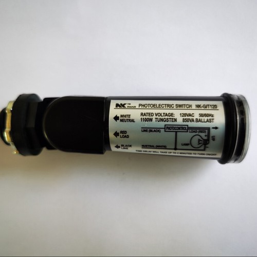 LED Control Photocell Sensor Dusk To Dawn Outdoor Swivel Photo Cell Light 120V S - Picture 7 of 8