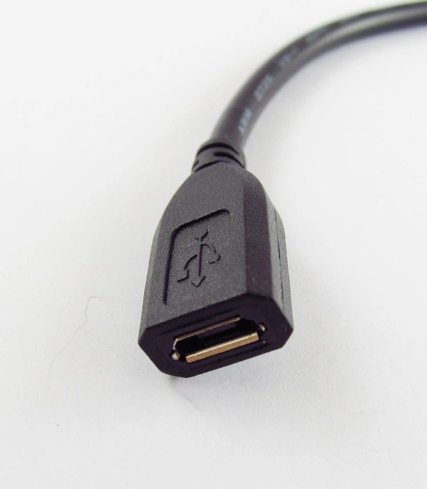 10x Micro USB 5 Pin B Male To Micro USB Female M/F Extension Data Charging Cable - Image 4 of 4