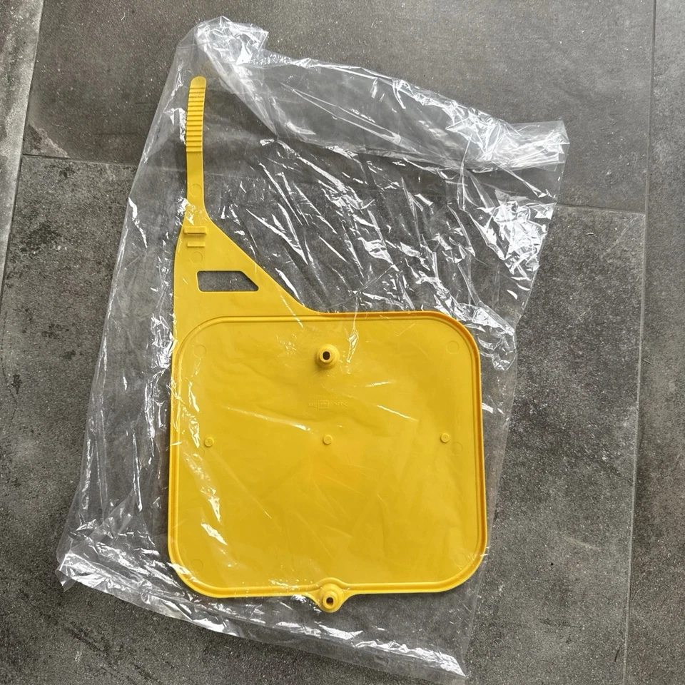 Placa de número delantera Suzuki RM125 RM250 RM465 RM500 NOS OEM #94911-00B10-25Y Foto 4 de 4