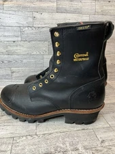 Chippewa Paladin Size 12 M Logger Waterproof Insulated Steel Toe Boots 73050