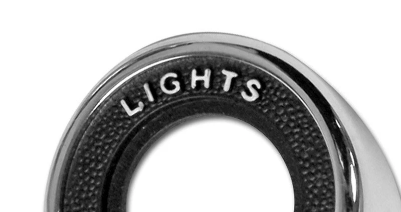 ¡NUEVO! Ford Mustang 1969 - Cougar Dash Knob Bisel Cromo Perilla Kit Juego de 6 piezas Foto 4 de 4