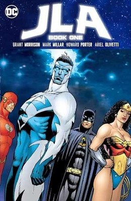 JLA Book One - Paperback, by Morrison Grant; Millar Mark; Augustyn - Very Good