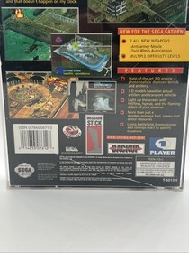 Soviet Strike (Sega Saturn, 1997) CIB Complete w/ Manual. FAST SHIPPING