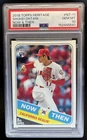 2018 Topps Heritage Shohei Ohtani Now & Then RC Rookie #NT-11 Angels PSA 10