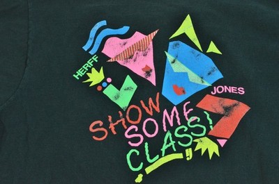 Vintage Miami High School Show Some Class Ring Herff Jones 90's Shirt Black 