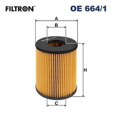 FILTRON Ölfilter OE 664/1 Filtereinsatz für PORSCHE 911 991 PANAMERA 970 992 997