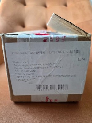 Pokemon TCG Verlorener Ursprung 2022 SWSH11 EN Booster Box Case Englisch Beschreibung lesen
