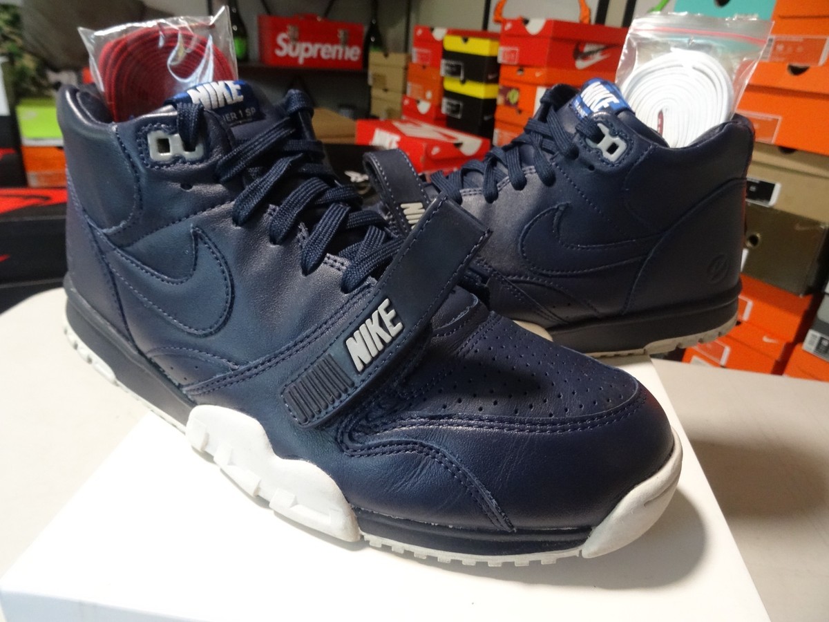 Nike Fragment Design x Air Trainer 1 SP Mid Obsidian‎ Men’s Size 11 Size 10 - Fragment Design x Nike Air Trainer 1 SP Mid  main image 2