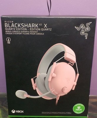 Razer BlackShark V2 X Wired Gaming Headset Multi-Platform Quartz Edition - New