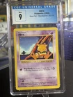1999 Pokemon Shadowless Abra #43 CGC 9 - 9.5 BLUE LABEL MINT+!  Base Set Vintage