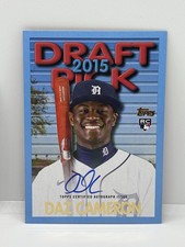 2021 Topps Archives 1994 Topps Draft Pick Auto #TDPA-DCA Daz Cameron /25 RC