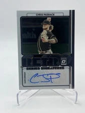 2021 DONRUSS OPTIC CHRIS PADDACK AUTO RETRO SERIES SIGNATURES #RET-CP