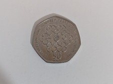 Girl Guides 50p 2010 Celebrating 100 Years of Girl Guiding Fifty Pence Coin