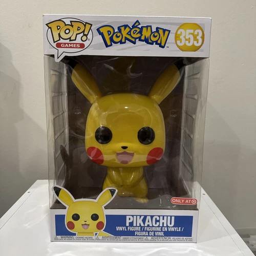 Funko Pop! Vinyl Jumbo 10 in: Pokémon - Pikachu - Target (Exclusive) #353