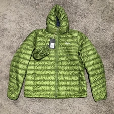 Rapha Explore Down Jacket Women’s Size 2XL Green 850 Fill Power Puffer NWT