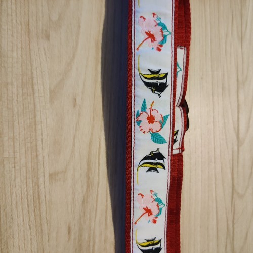 Guy Harvey Belt For Women Size Medium Angel Fish & Flowers Beach Ocean Nautical - Picture 8 of 14
