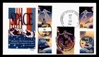 DR WHO 1992 FDC JOINT ISSUE RUSSIA SPACE ARTMASTER CACHET COMBO M80567