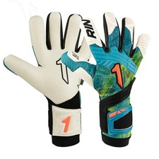 New RINAT FIERA PRO NEON SOCCER GLOVE Size 10, Goalkeeper, Futbol