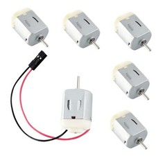 6Pcs 3V DC Motor 130 Micro Motor Mini Electric Motor with Wire for DIY Model,