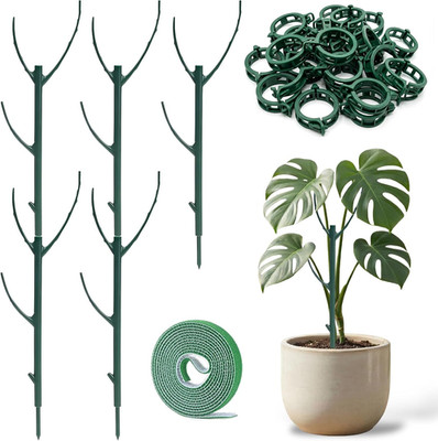 5Pack Monstera Plant Support   Stackable Indoor & Outdoor Support, for Climbing