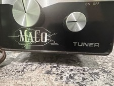 Vintage Maco Variable Frequency Tuner 14.5 MHz Untested, But Turns On 