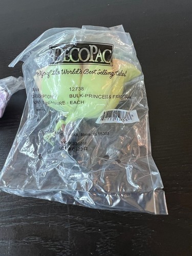 NEW Sealed DecoPac Disney The Princess and the Frog Decoset Princess Tiana 3" - Picture 5 of 5