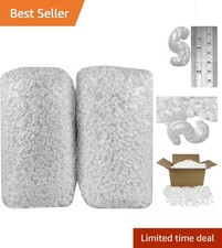 Versatile StarBoxes 7 Cu. Ft. Packing Peanuts - Easy Dispensing and Protection
