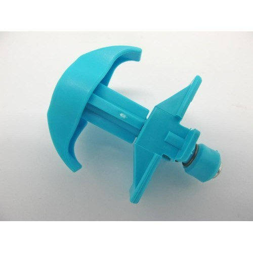 Jammin' Jeep Wrangler Hood Latch Teal Blue Part #t8396-9559