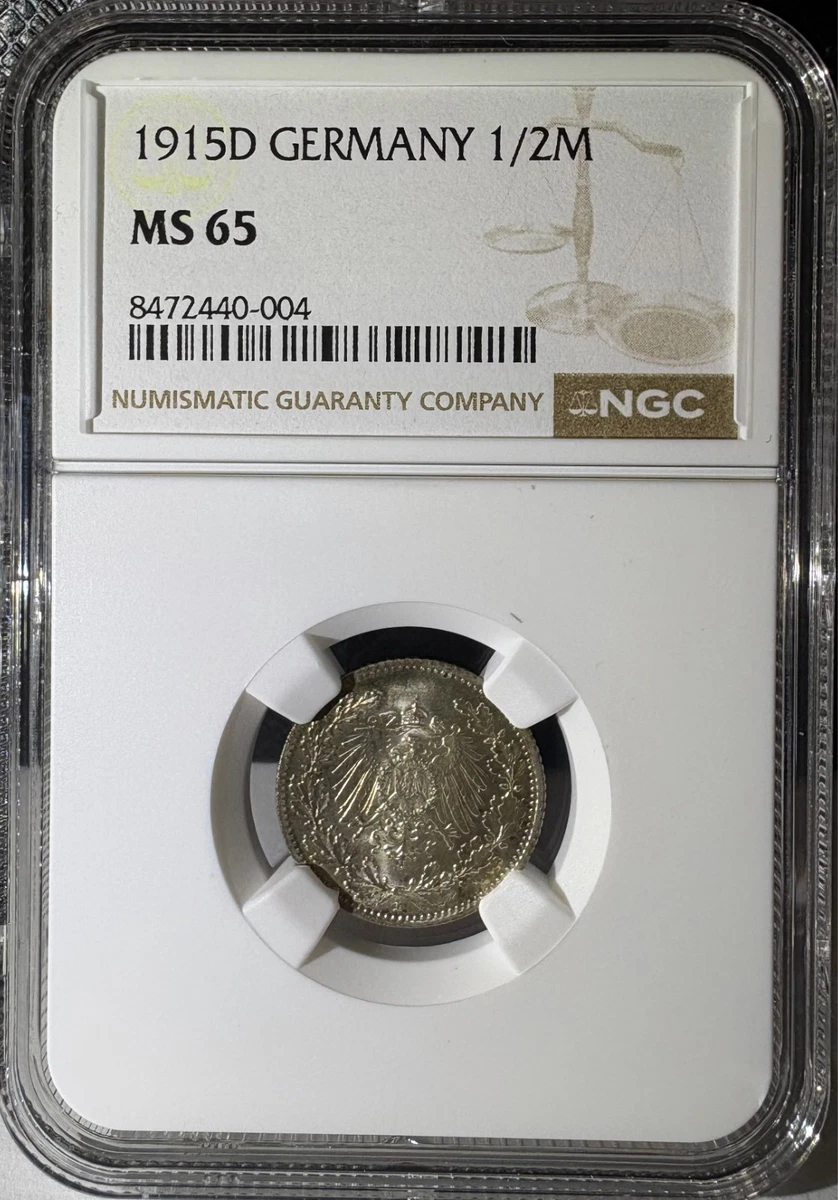 Silver 1915 Year German Empire Coins (1871-1918) for sale | eBay