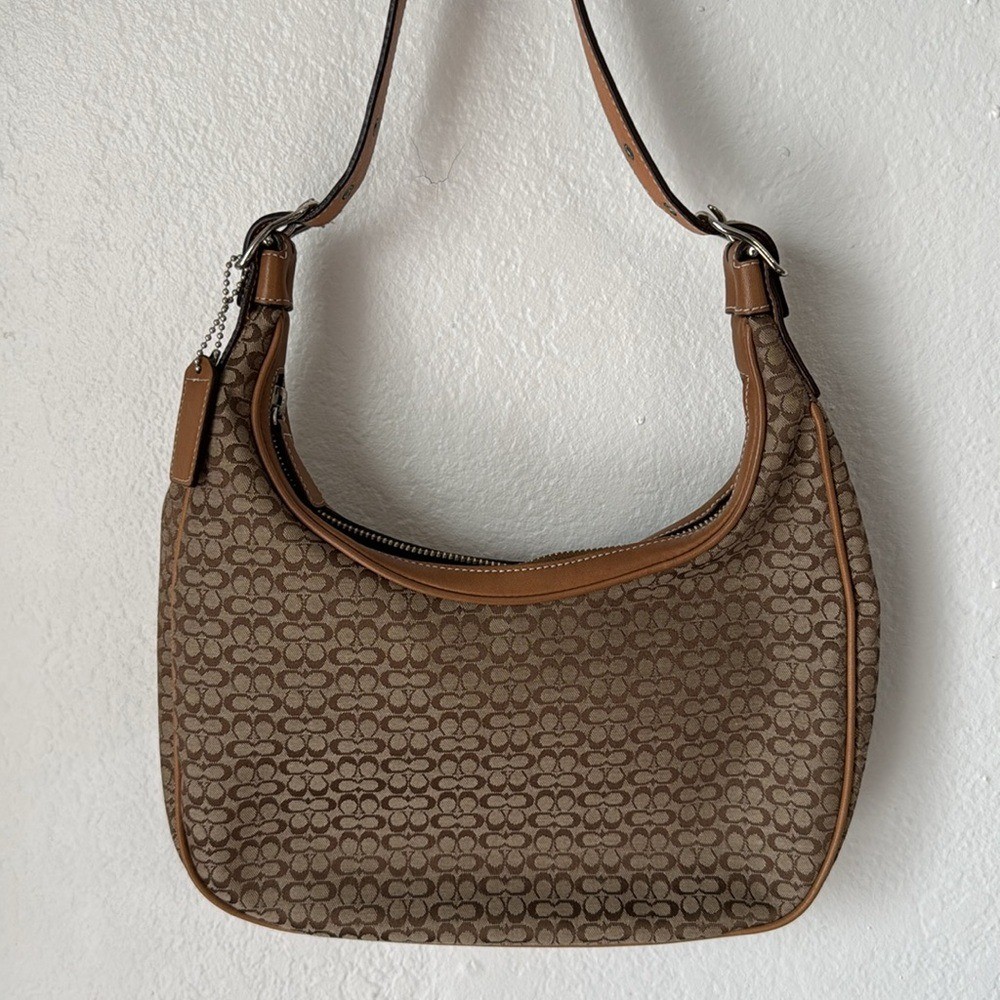 美品　COACH OLD VINTAGE HOBO signature BAG Vintage Coach Signature Hobo | eBay