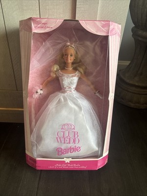 1998 CLUB WEDD BARBIE Target Special Edition Blonde Bride Doll