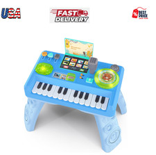 Fisher-Price Laugh and Learn Baby and Toddler Toy Mix and Learn DJ Table Musi