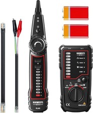 KAIWEETS Network Cable Tester, RJ45 RJ11 Wire Tracer Line Finder, Tone Generator