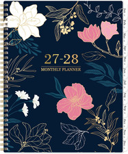 2027-2028 Monthly Planner/Calendar - Jan. 2027 - Dec. 2028, 9" X 11", Calendar P