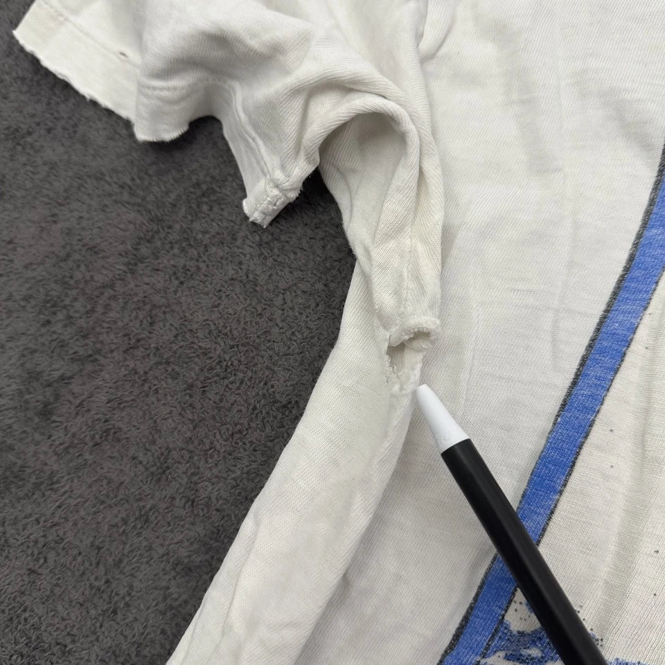 Camiseta de surf vintage años 90 Hobie desgastado talla grande hecha en EE. UU. gráfico de surf Foto 2 de 4