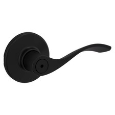 Kwikset Balboa Interior Privacy Door Handle with Lock, Door Lever For Bathroo...