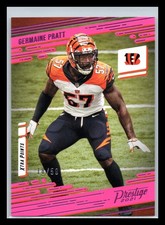 2021 Panini Prestige #74 Germaine Pratt Xtra Points Pink #/50 Cincinnati Bengals
