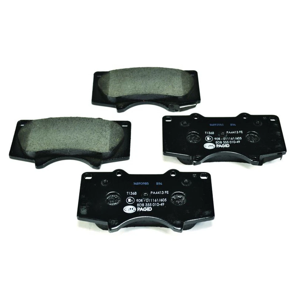 Conjunto de pastilhas de freio a disco Hella Pagid 355010491 para Toyota Tacoma 05-15 - Imagem 2 de 4