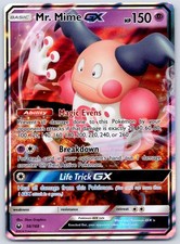 Mr. Mime GX 56/168 (NM) - SM - Tempesta Celeste - Ultra Rara - Pokemon TCG
