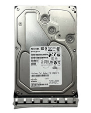 Cisco Toshiba MG04ACA600E 6TB 7.2K SATA 6Gb/s 3.5" Hard Drive HDD UCS-HD6T7KL6GN