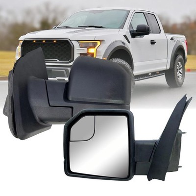 Driver Left Side Door Mirror Power Glass Manual Folding for 15-20 Ford F-150