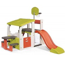 Smoby Fun Kids Play Centre Sports Multi-Activity Playhouse & Slide 840203